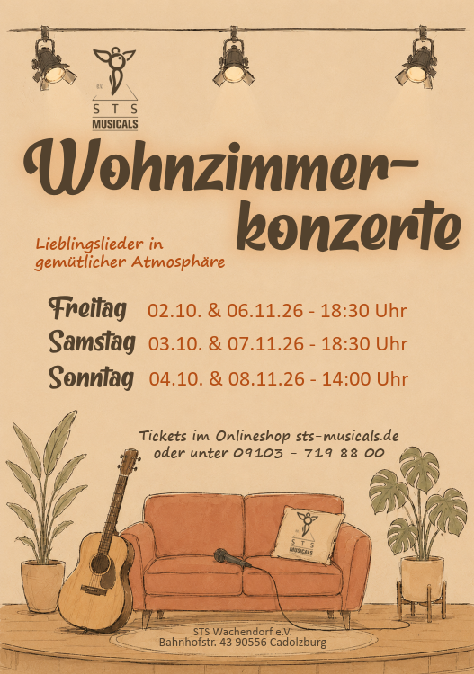 Wohnzimmerkonzerte – Lieblingslieder in gemütlicher Atmosphäre